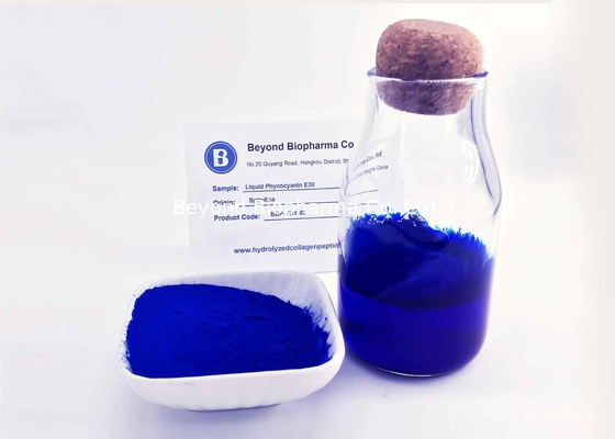 Blauer Spirulina-Flüssigextrakt für Nahrungsmittelpigment-flüssiges Phykokyanin E30
