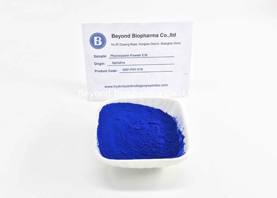 Kosmetisches Grad-Phykokyanin-Pulver als blauer Farbton-Zusatz für kosmetische Produkte